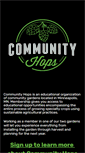 Mobile Screenshot of communityhops.org
